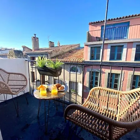 Centr'halles #3 Terrasse Vue Cathedrale, Clim! Apartment Carcassonne